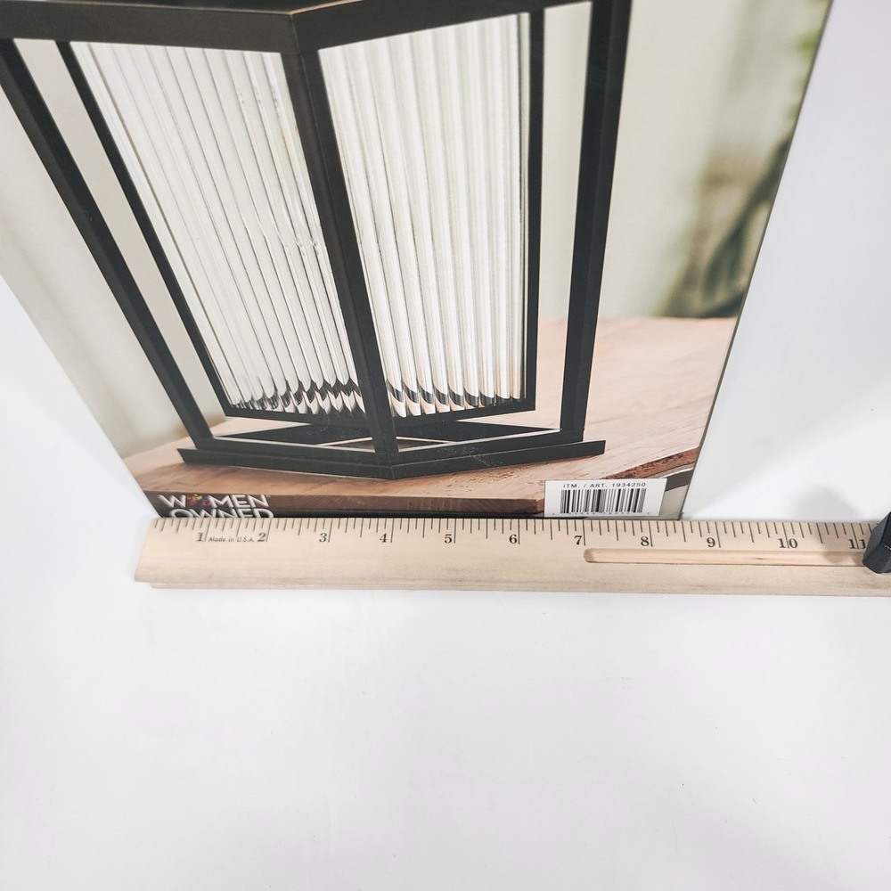 Evergreen Solar LED Revere Lantern Outdoor Table Light NIB Item 1934250 - Picture 9 of 9